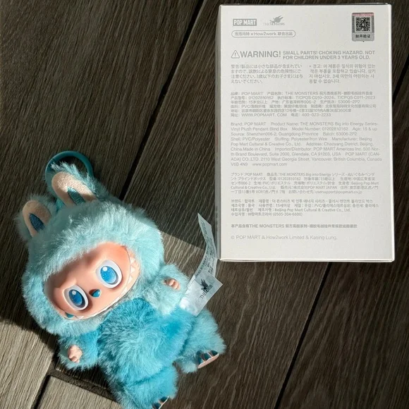 The Monsters - Big Into Energy Series - Vinyl Plush Pendant Blind